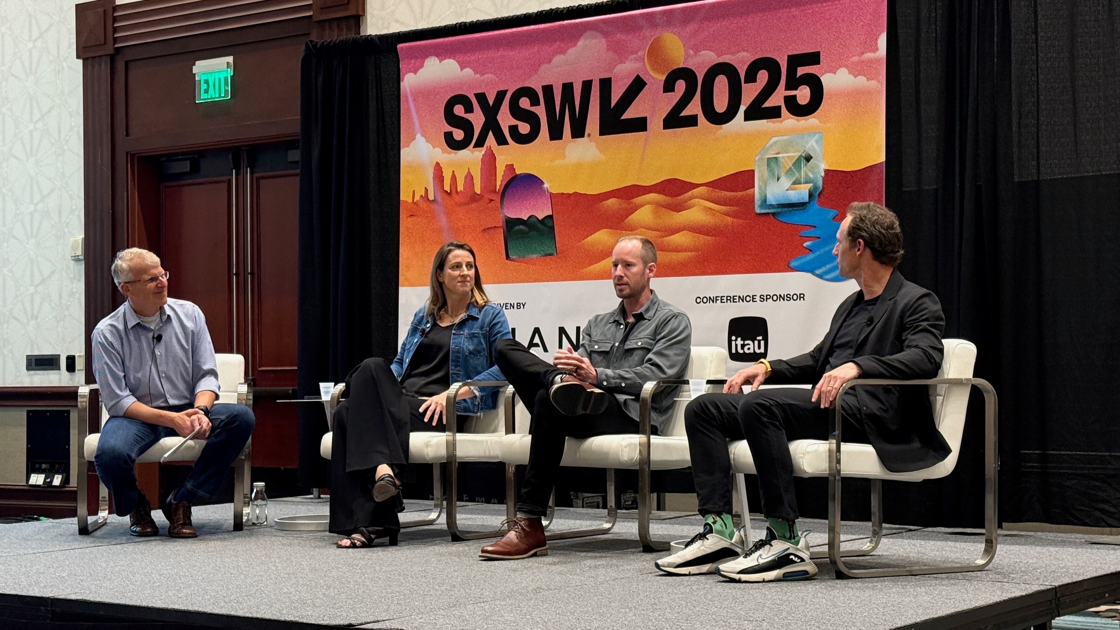 David Long speaking at SXSW 2025