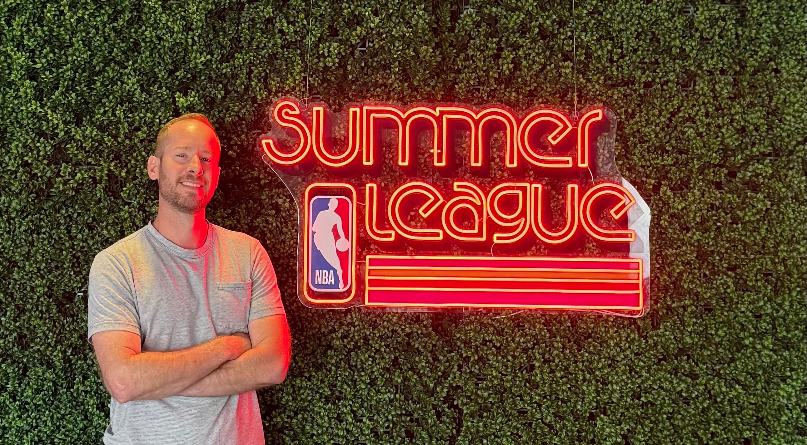 David Long at NBA Summer League